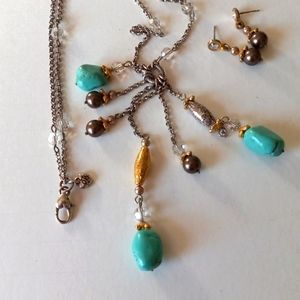 BRIGHTON Turquoise Long Necklace